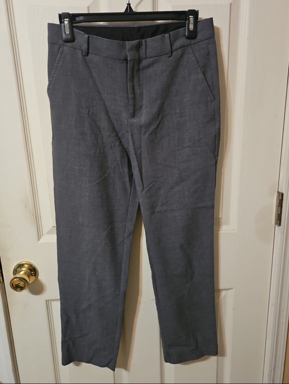 Boys Charcoal Dress Pants